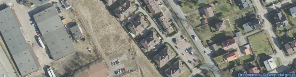 Zdjęcie satelitarne Botaniczna ul.
