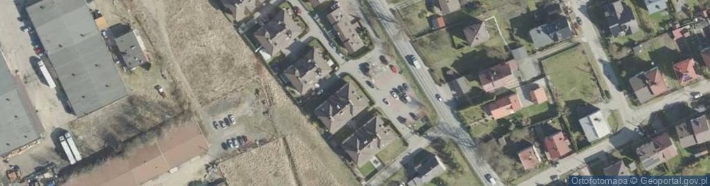 Zdjęcie satelitarne Botaniczna ul.