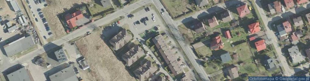 Zdjęcie satelitarne Botaniczna ul.