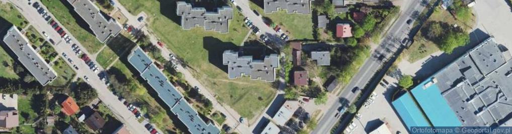 Zdjęcie satelitarne Bojanowskiego Michała ul.