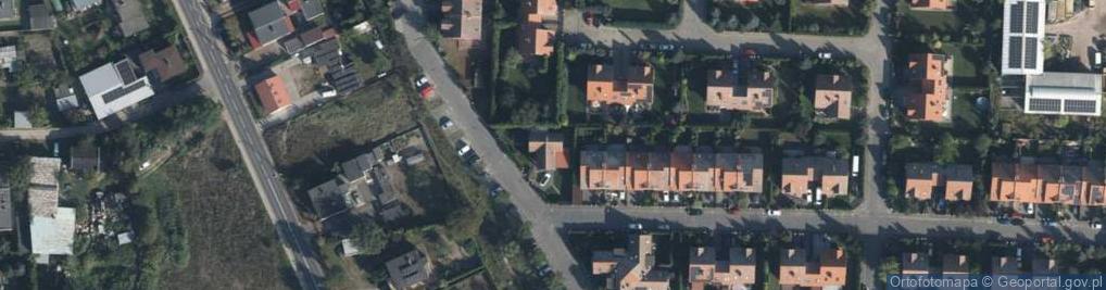 Zdjęcie satelitarne Borówkowa ul.