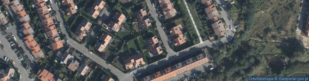 Zdjęcie satelitarne Borówkowa ul.
