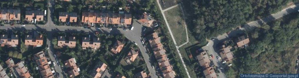 Zdjęcie satelitarne Borówkowa ul.