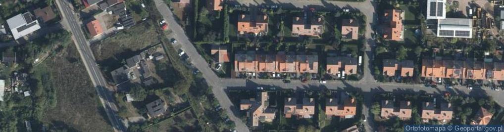Zdjęcie satelitarne Borówkowa ul.