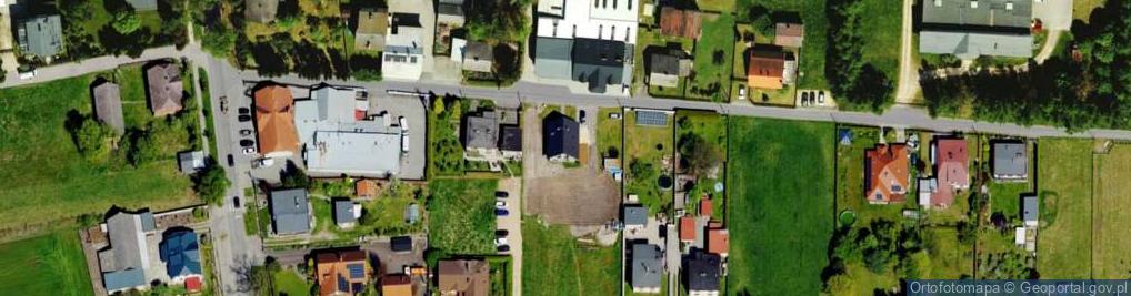 Zdjęcie satelitarne Boczna ul.