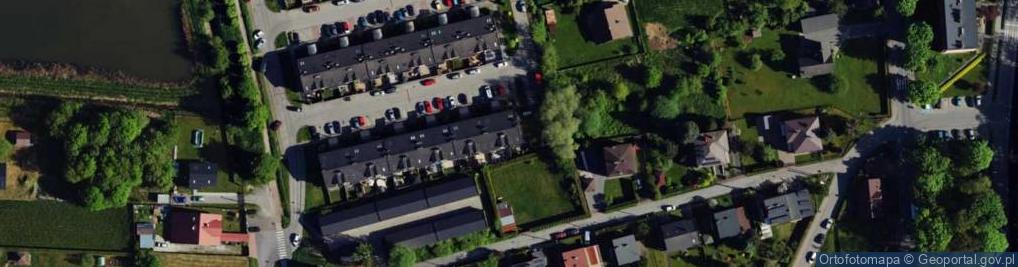 Zdjęcie satelitarne Boczna ul.