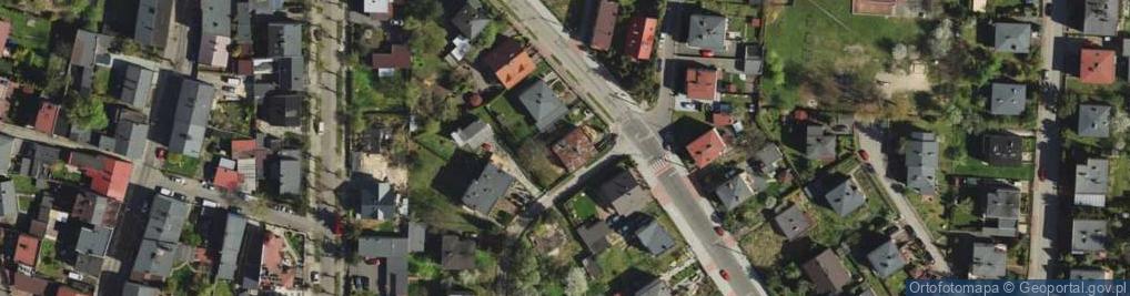 Zdjęcie satelitarne Borowa ul.