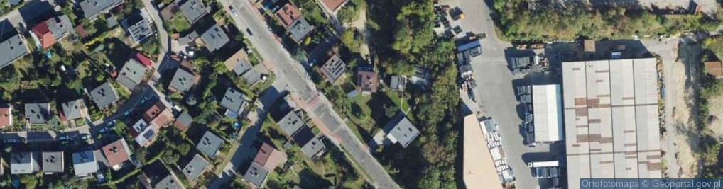 Zdjęcie satelitarne Borowa ul.