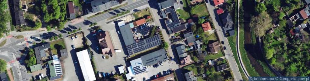 Zdjęcie satelitarne Boczna ul.