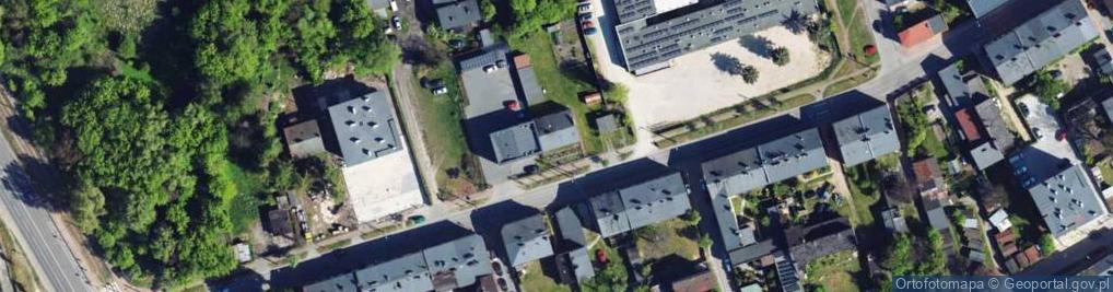 Zdjęcie satelitarne Bór ul.