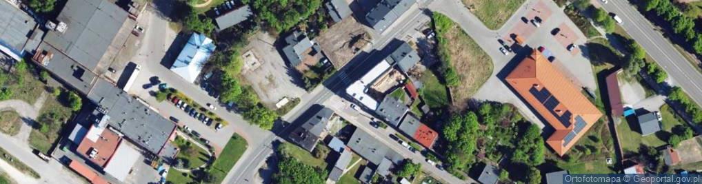 Zdjęcie satelitarne Bór ul.