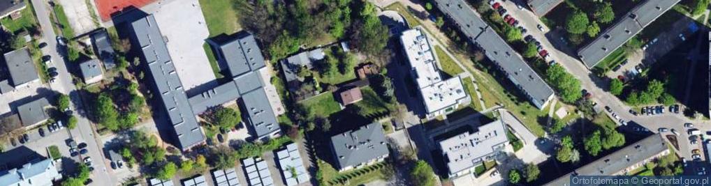 Zdjęcie satelitarne Botaniczna ul.