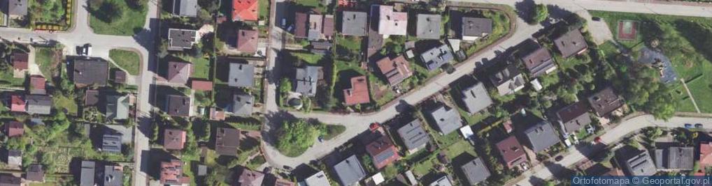 Zdjęcie satelitarne Bobrowa ul.
