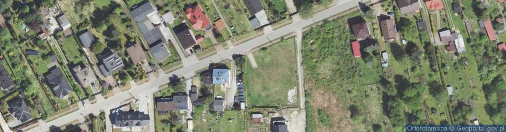 Zdjęcie satelitarne Boczna ul.