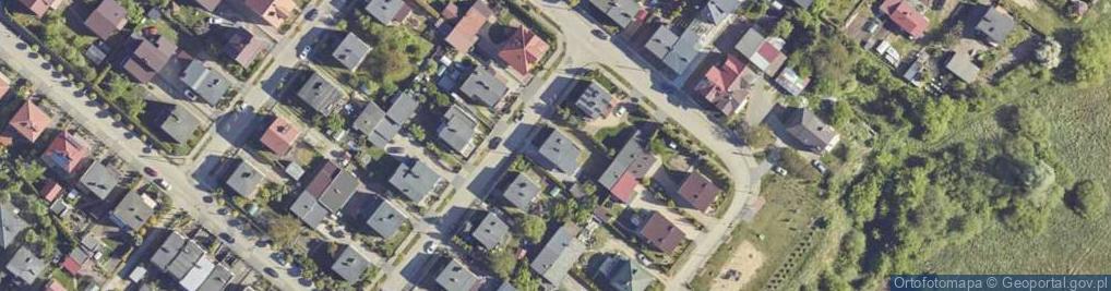 Zdjęcie satelitarne Boczna ul.