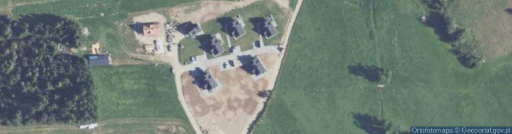 Zdjęcie satelitarne Borki ul.
