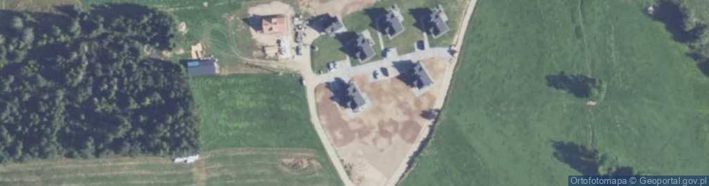 Zdjęcie satelitarne Borki ul.