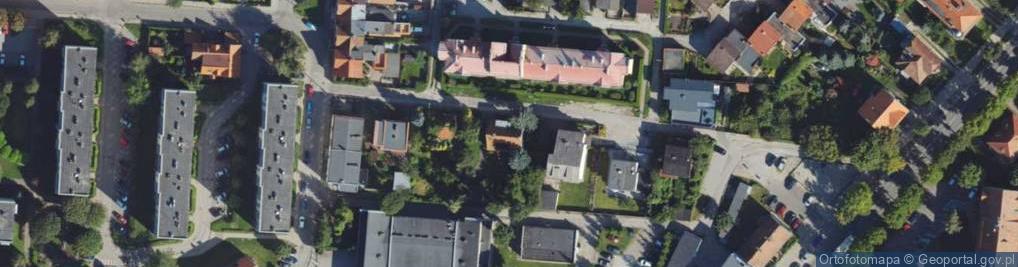 Zdjęcie satelitarne Bosmańska ul.