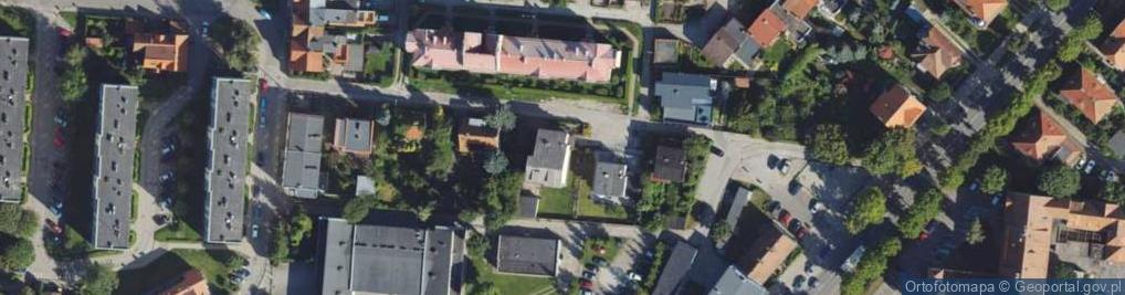 Zdjęcie satelitarne Bosmańska ul.