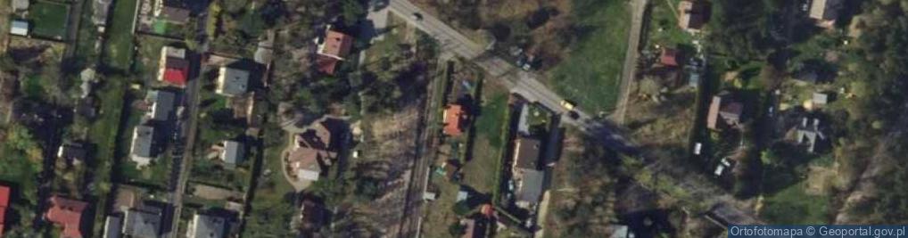 Zdjęcie satelitarne Borowiecka ul.