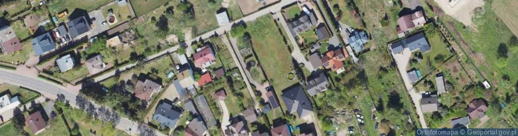 Zdjęcie satelitarne Boczna ul.