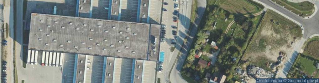 Zdjęcie satelitarne Botaniczna ul.