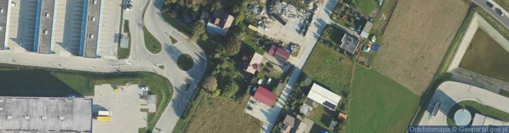 Zdjęcie satelitarne Botaniczna ul.