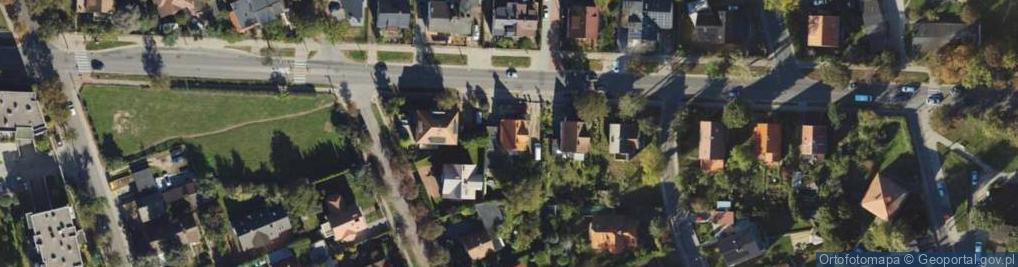 Zdjęcie satelitarne Bora-Komorowskiego Tadeusza, gen. ul.