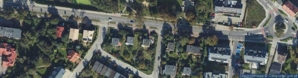 Zdjęcie satelitarne Bosmańska ul.