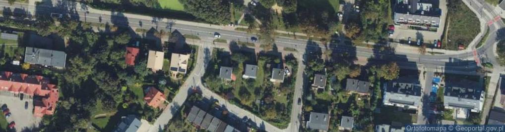 Zdjęcie satelitarne Bosmańska ul.