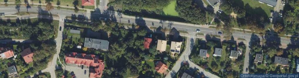 Zdjęcie satelitarne Bosmańska ul.
