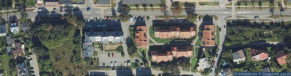 Zdjęcie satelitarne Bosmańska ul.