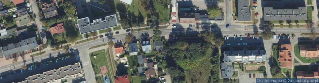 Zdjęcie satelitarne Bosmańska ul.