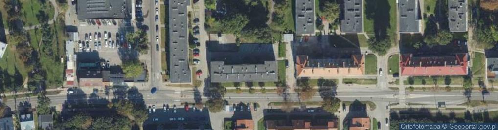 Zdjęcie satelitarne Bosmańska ul.