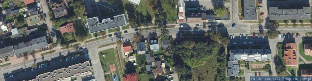 Zdjęcie satelitarne Bosmańska ul.