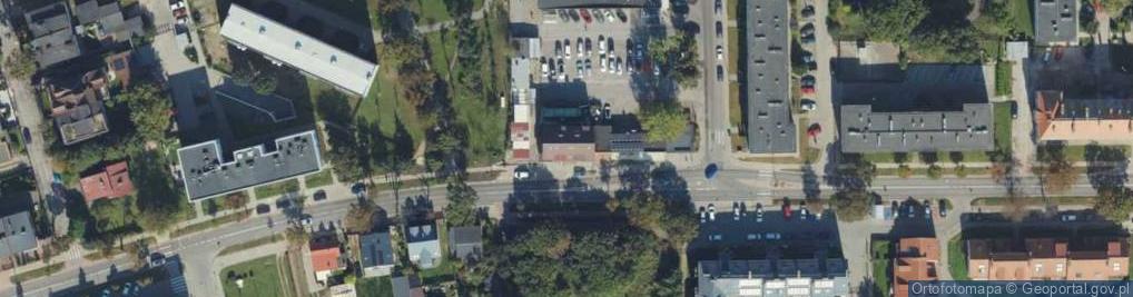 Zdjęcie satelitarne Bosmańska ul.
