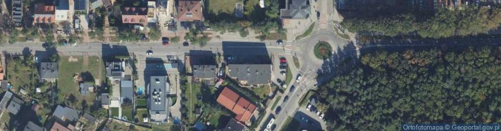 Zdjęcie satelitarne Bosmańska ul.