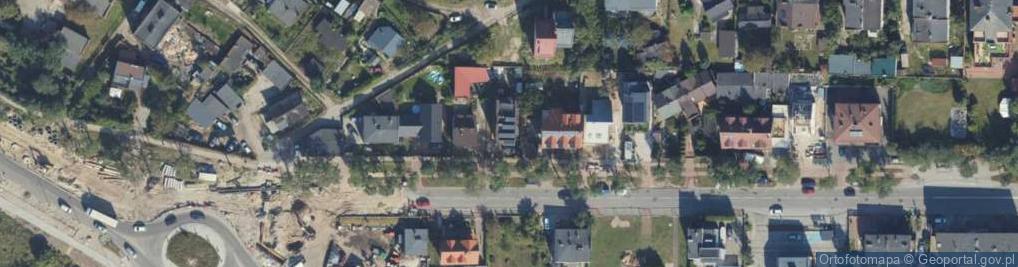 Zdjęcie satelitarne Bosmańska ul.