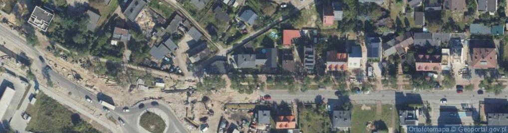 Zdjęcie satelitarne Bosmańska ul.