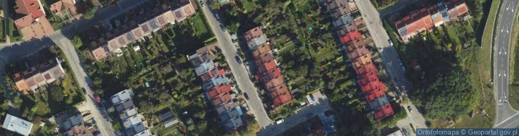 Zdjęcie satelitarne Borówkowa ul.