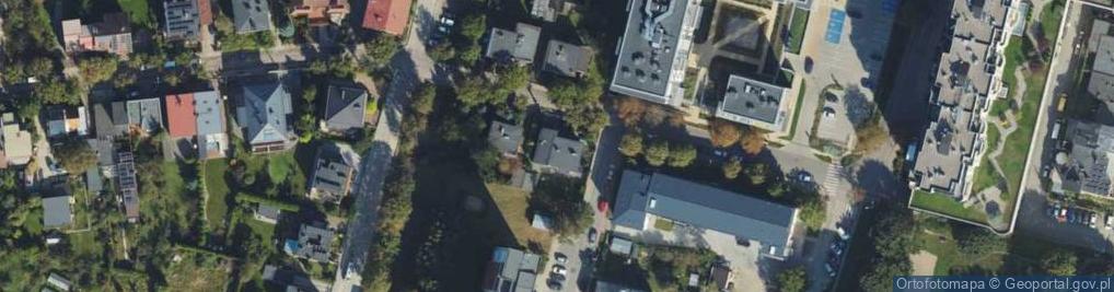 Zdjęcie satelitarne Bohaterów Getta Warszawskiego ul.