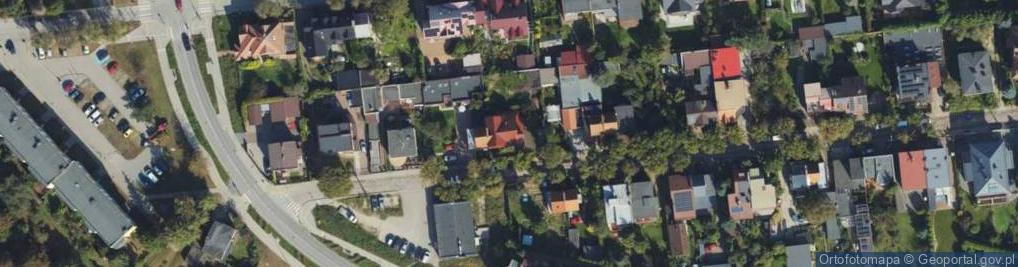 Zdjęcie satelitarne Bohaterów Getta Warszawskiego ul.