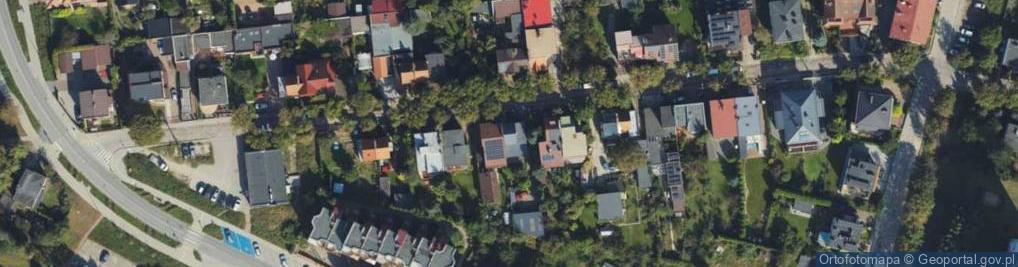 Zdjęcie satelitarne Bohaterów Getta Warszawskiego ul.