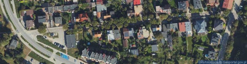 Zdjęcie satelitarne Bohaterów Getta Warszawskiego ul.