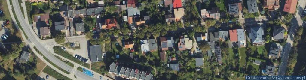 Zdjęcie satelitarne Bohaterów Getta Warszawskiego ul.
