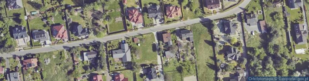 Zdjęcie satelitarne Borówkowa ul.