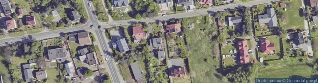 Zdjęcie satelitarne Borówkowa ul.