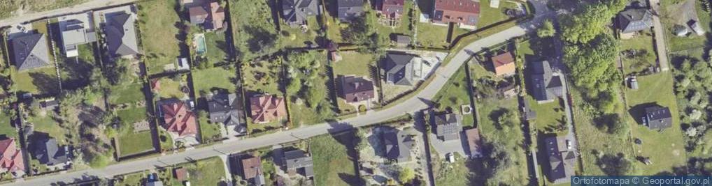 Zdjęcie satelitarne Borówkowa ul.