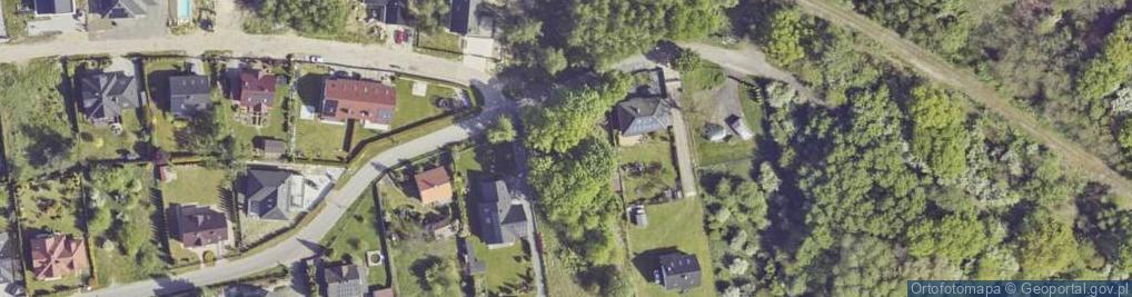 Zdjęcie satelitarne Borówkowa ul.