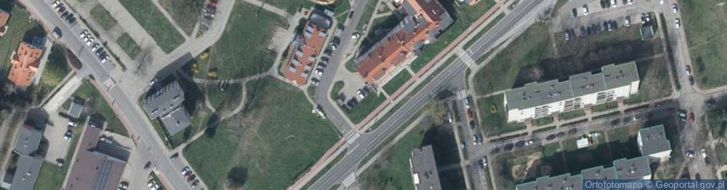 Zdjęcie satelitarne Bolesława Śmiałego ul.